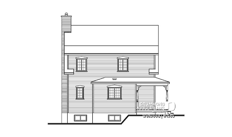 rear elevation - Wellwood