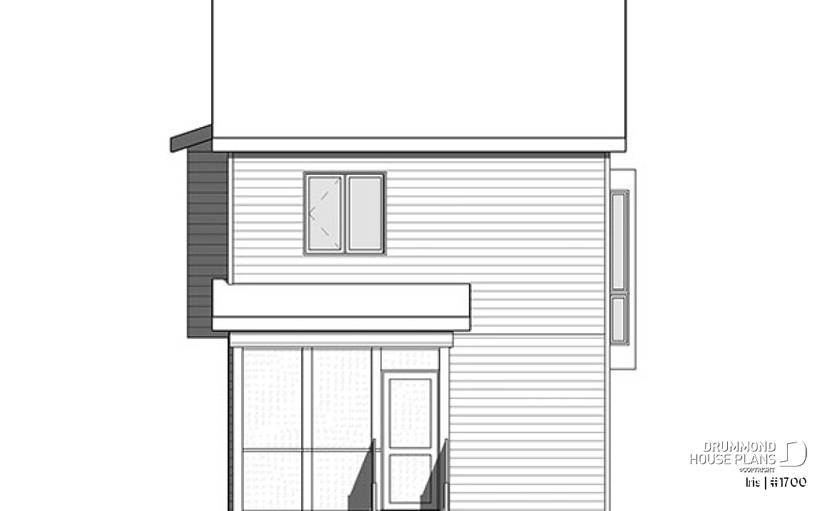 rear elevation - Iris