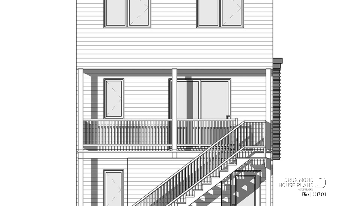 rear elevation - Elia