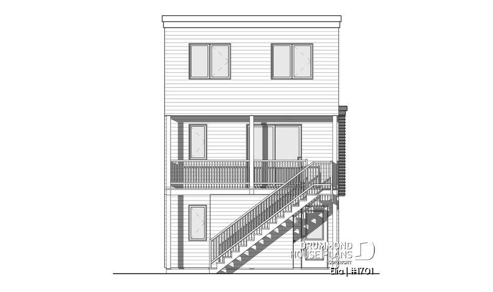 rear elevation - Elia