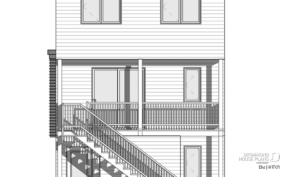 rear elevation - Elia