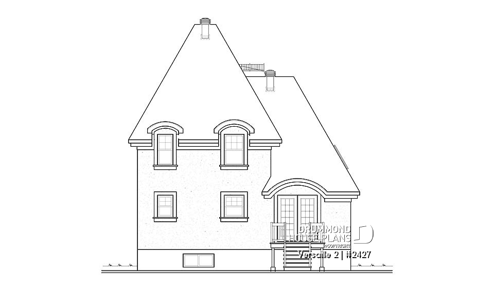 rear elevation - Versaille 2