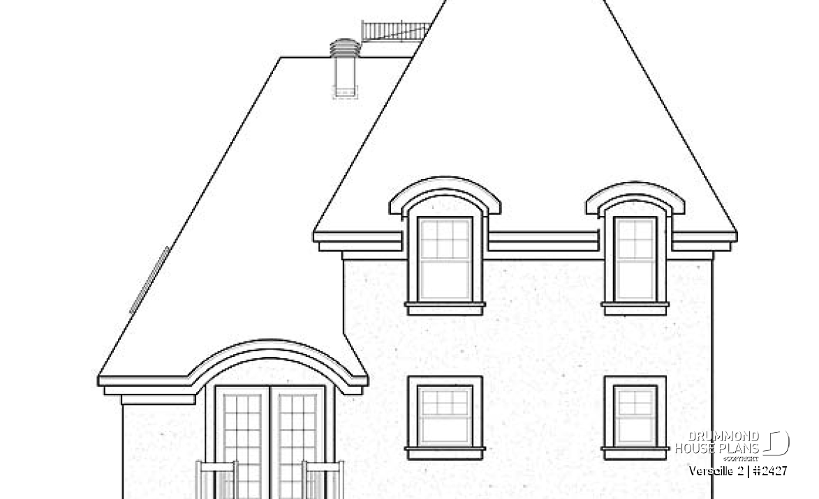 rear elevation - Versaille 2