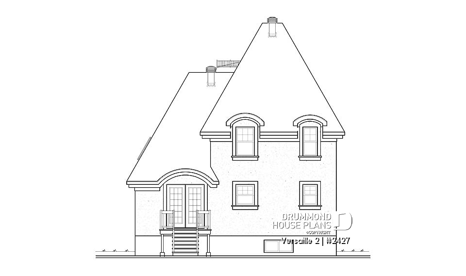 rear elevation - Versaille 2