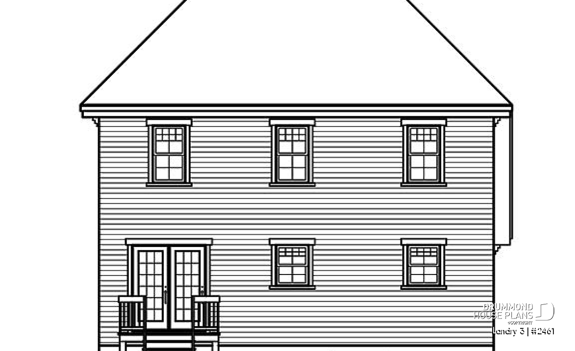 rear elevation - Landry 3