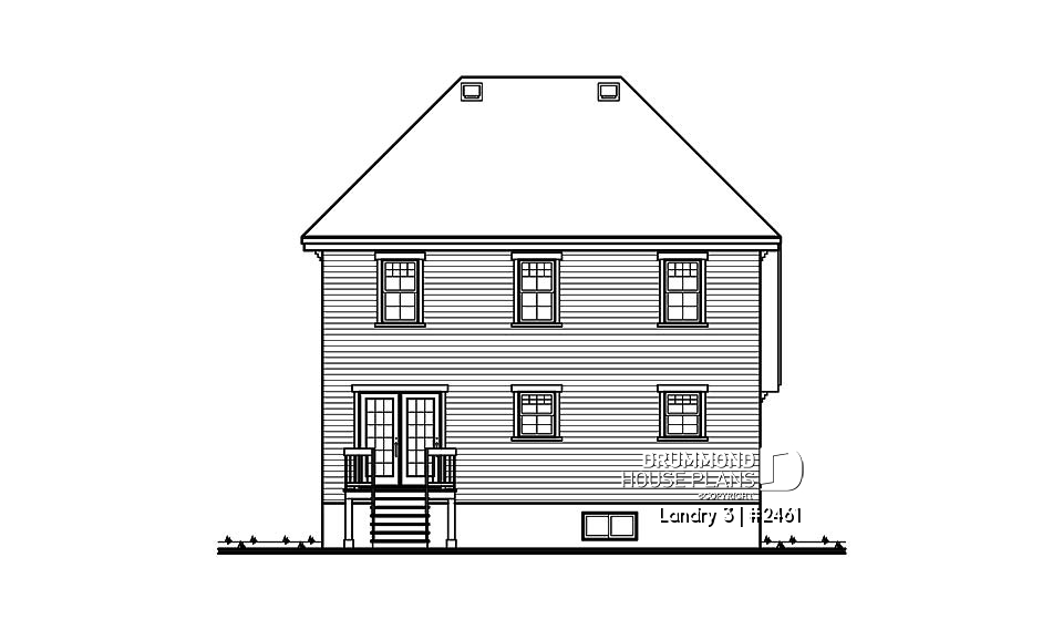 rear elevation - Landry 3