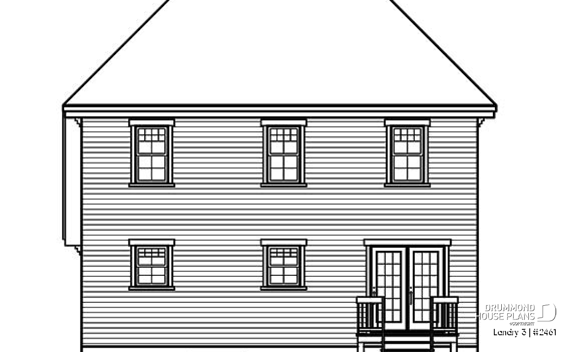 rear elevation - Landry 3