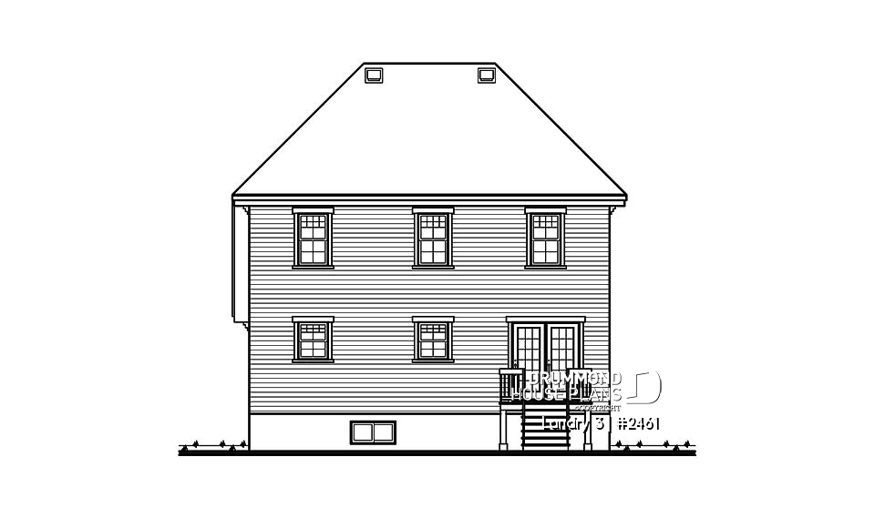 rear elevation - Landry 3