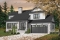 Color version 1 - Front - Modern Craftsman house plan, open space in the main living area, 3 bedrooms, master suite, fireplace - Dennison