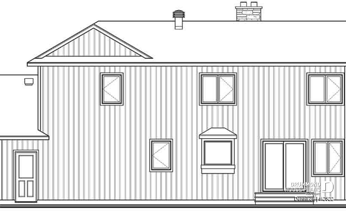 rear elevation - Dennison