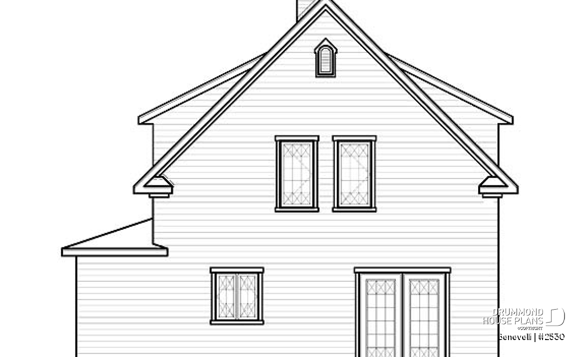 rear elevation - Benevelli