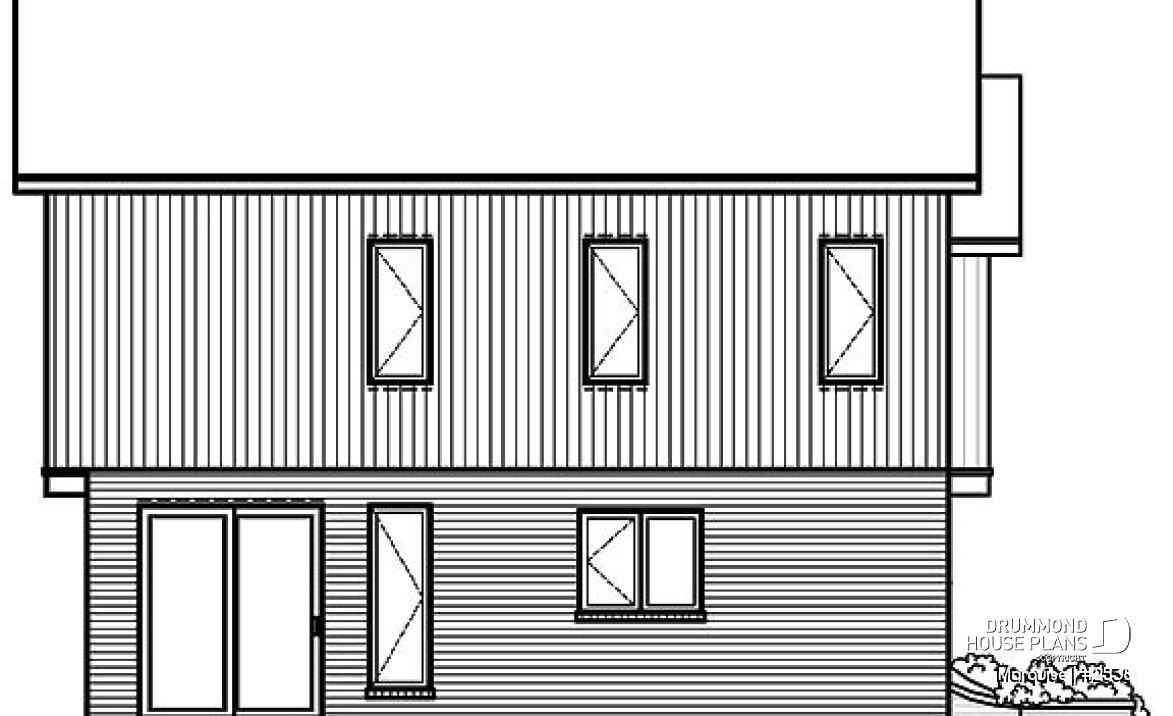 rear elevation - Marquise