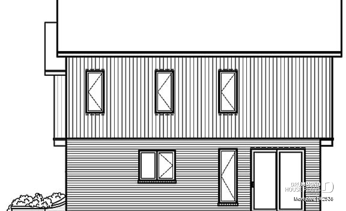 rear elevation - Marquise