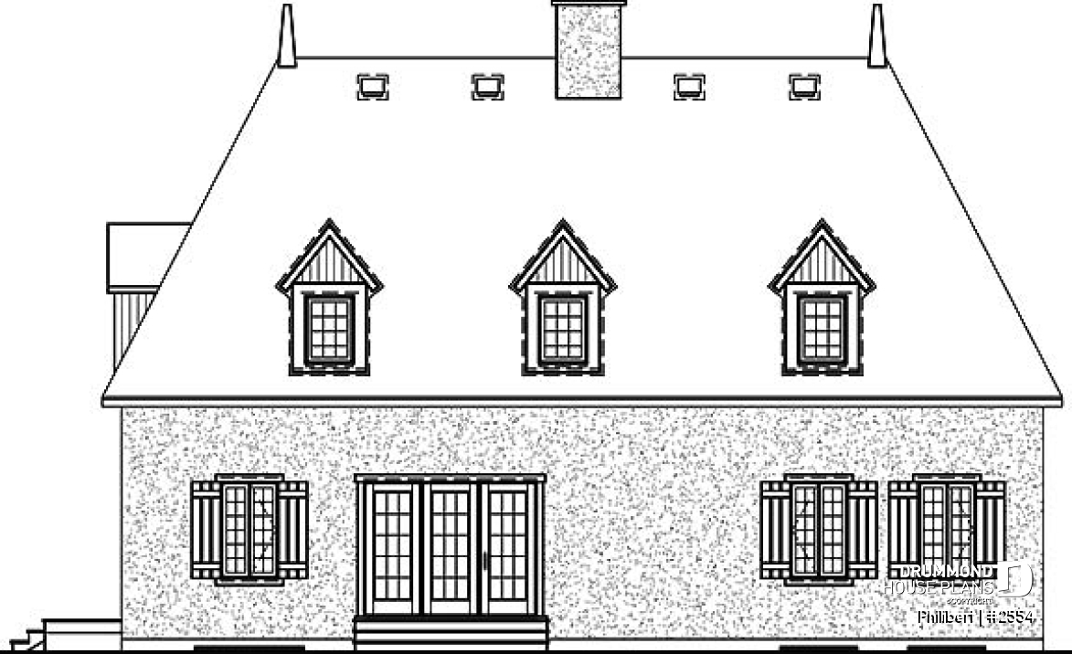 rear elevation - Philibert