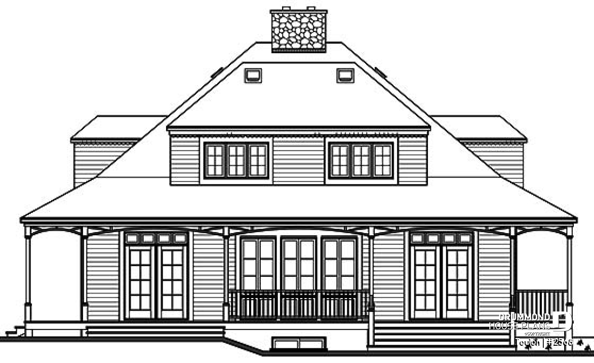 rear elevation - Toulon