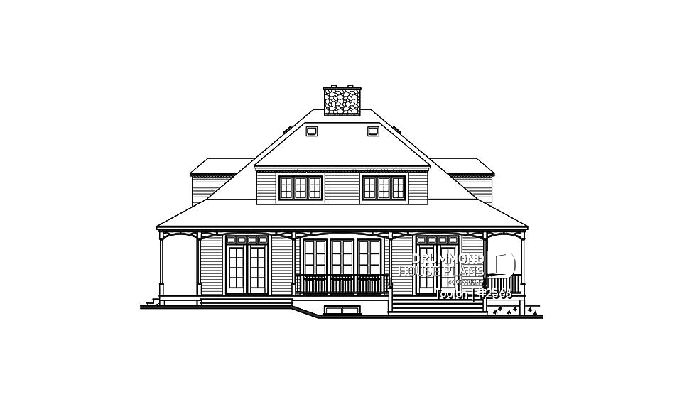 rear elevation - Toulon