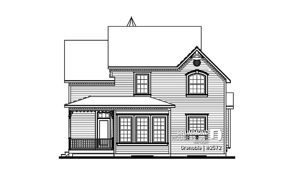 rear elevation - Grenoble