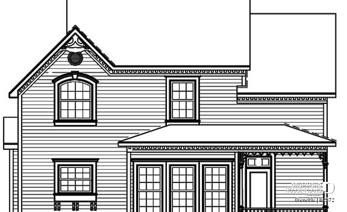 rear elevation - Grenoble