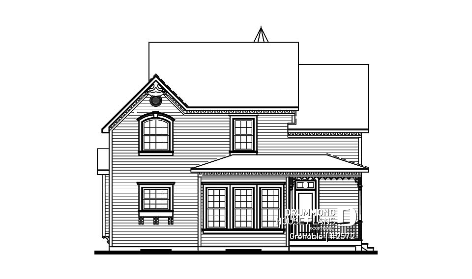 rear elevation - Grenoble