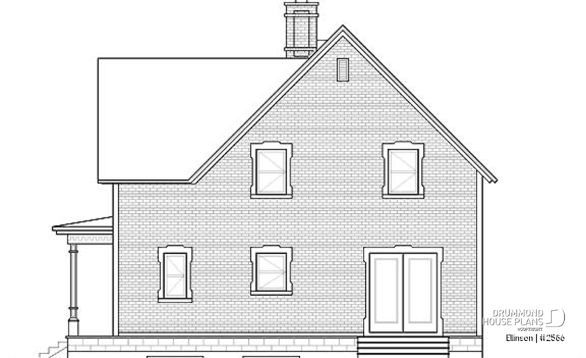 rear elevation - Ellinson