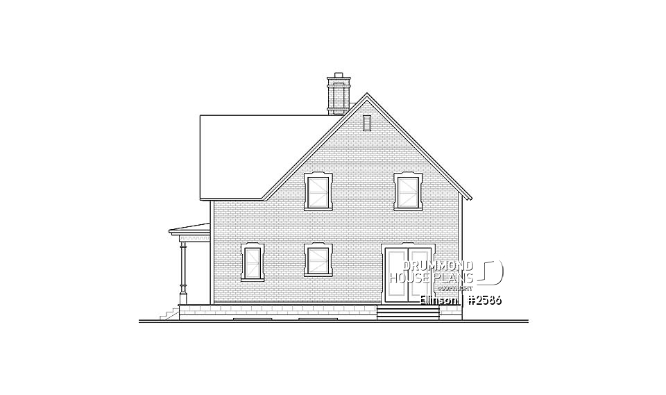rear elevation - Ellinson