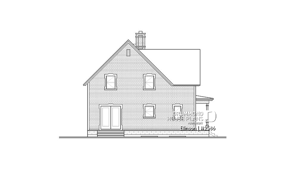 rear elevation - Ellinson