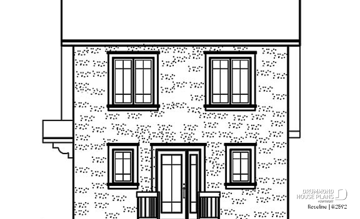 rear elevation - Roseline