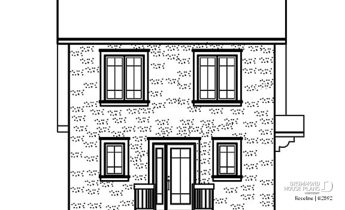 rear elevation - Roseline