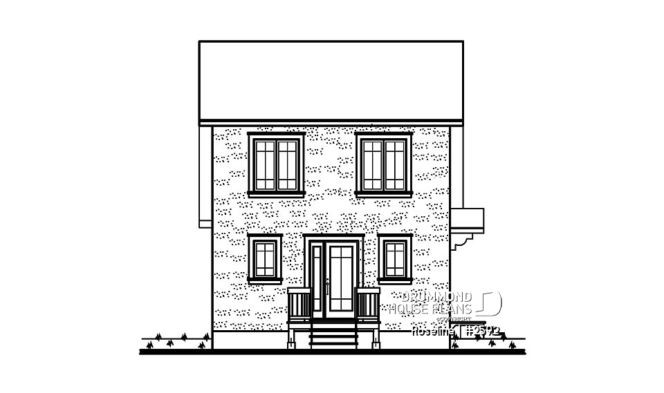 rear elevation - Roseline