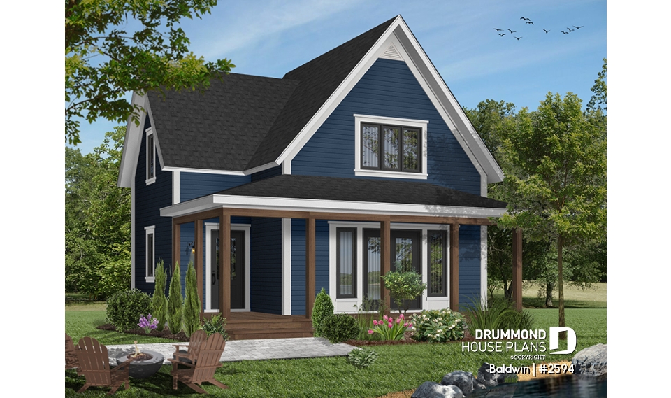 Color version 1 - Front - Baldwin