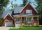 front - BASE MODEL - 2 bedroom country style with garage and cozy living room with fireplace - Baldwin 2