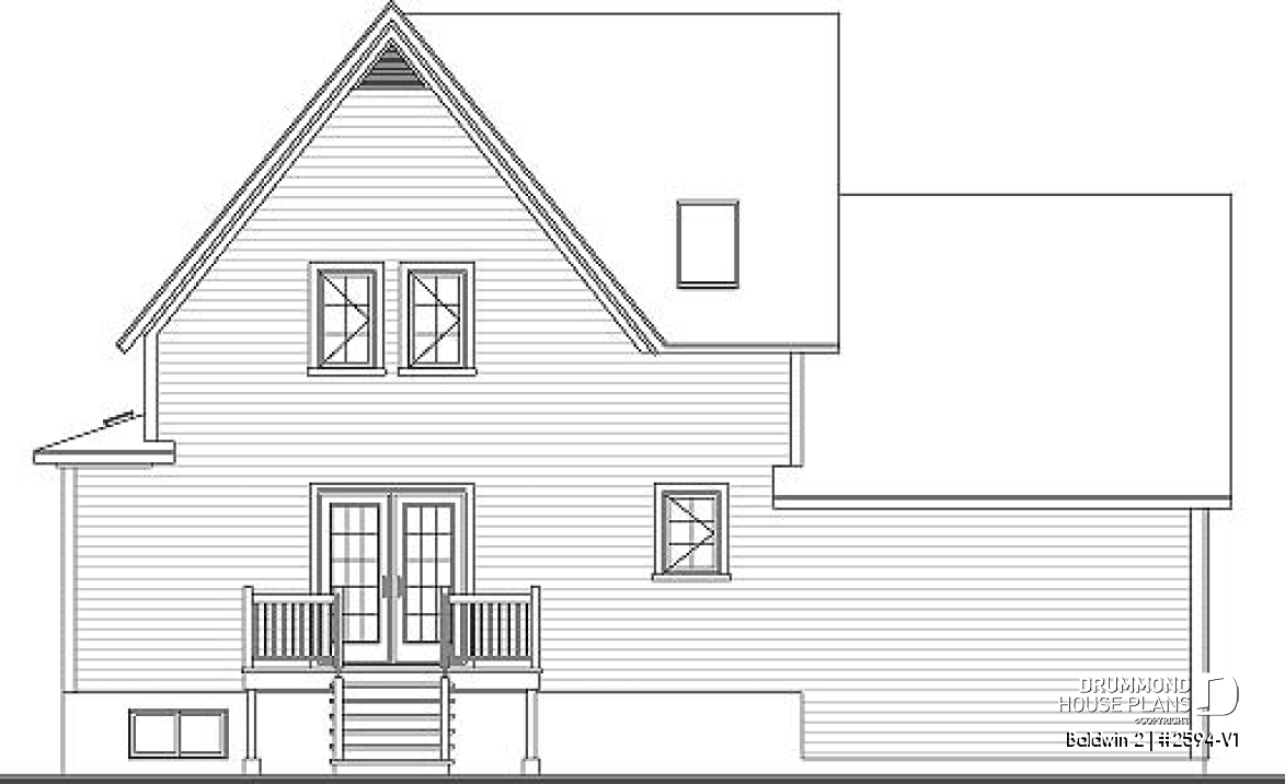 rear elevation - Baldwin 2