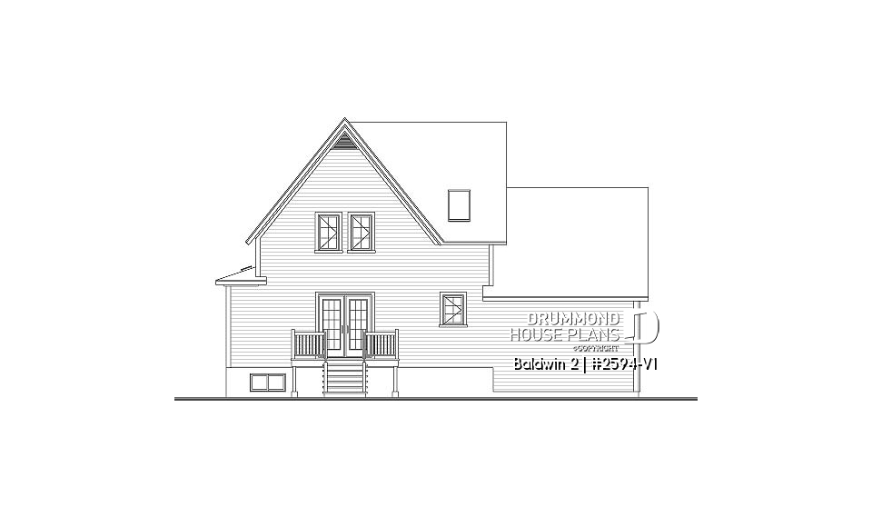 rear elevation - Baldwin 2