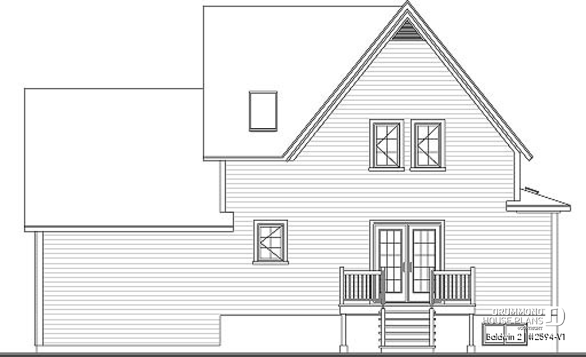 rear elevation - Baldwin 2