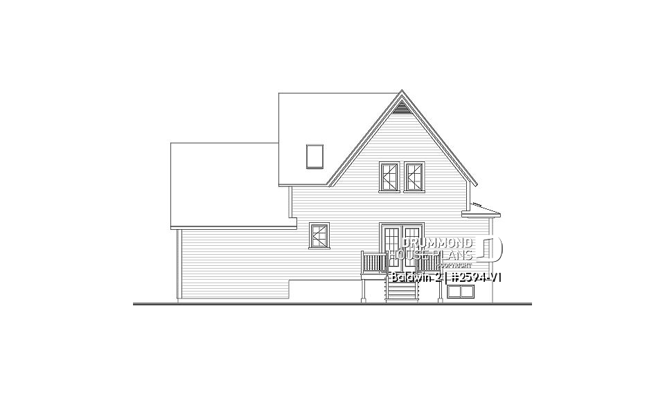 rear elevation - Baldwin 2
