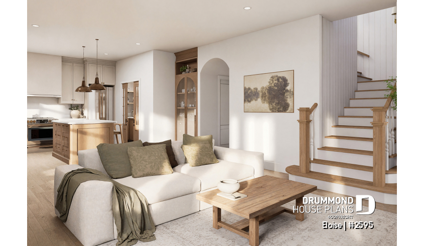 Photo Sitting room of house plan 2595 Photo Sitting room - Eloise