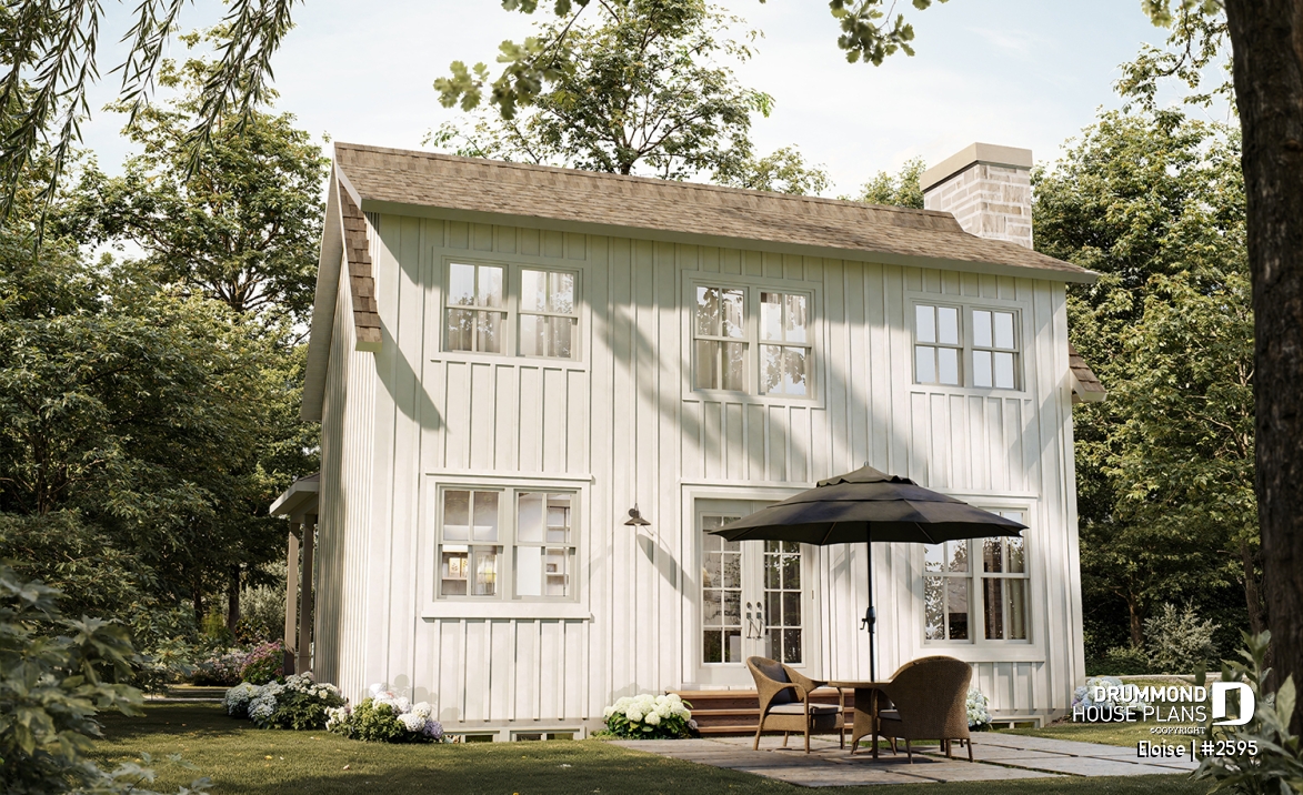 rear elevation - Eloise