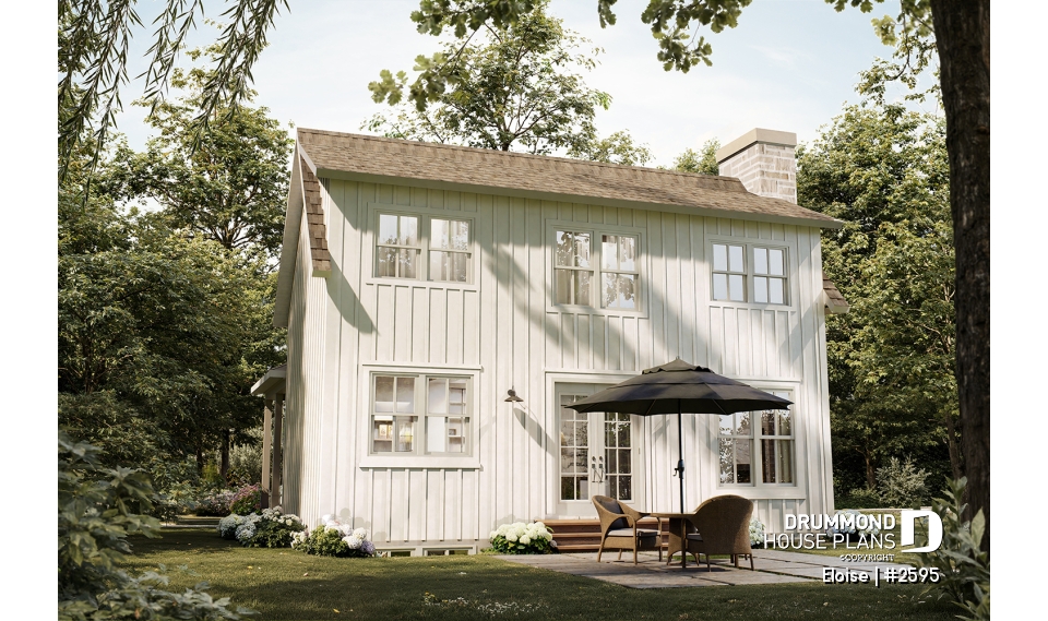 rear elevation - Eloise