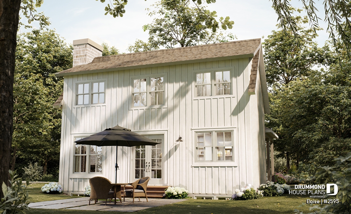 rear elevation - Eloise