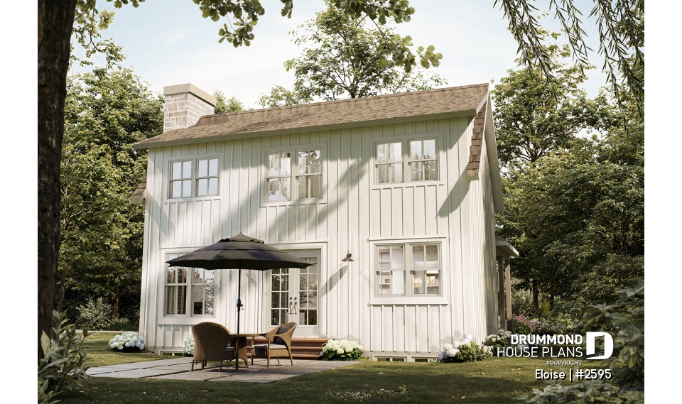 rear elevation - Eloise