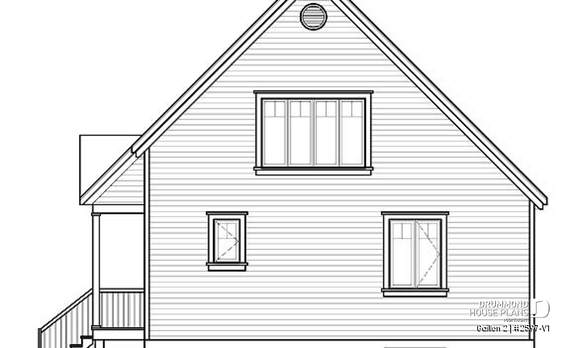 rear elevation - Gaillon 2