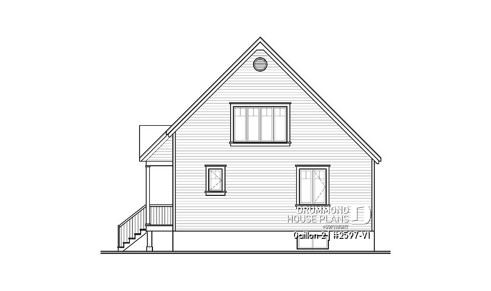 rear elevation - Gaillon 2