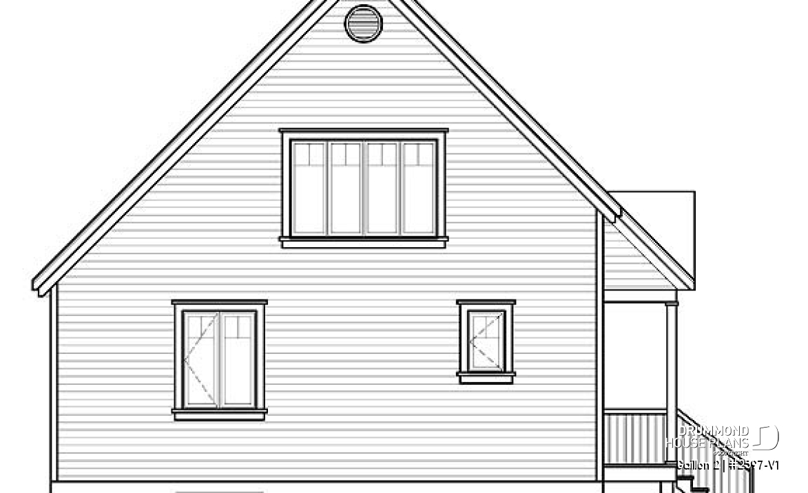 rear elevation - Gaillon 2