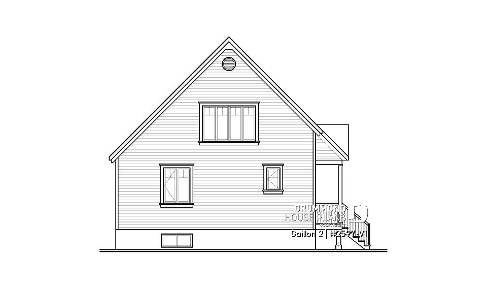 rear elevation - Gaillon 2