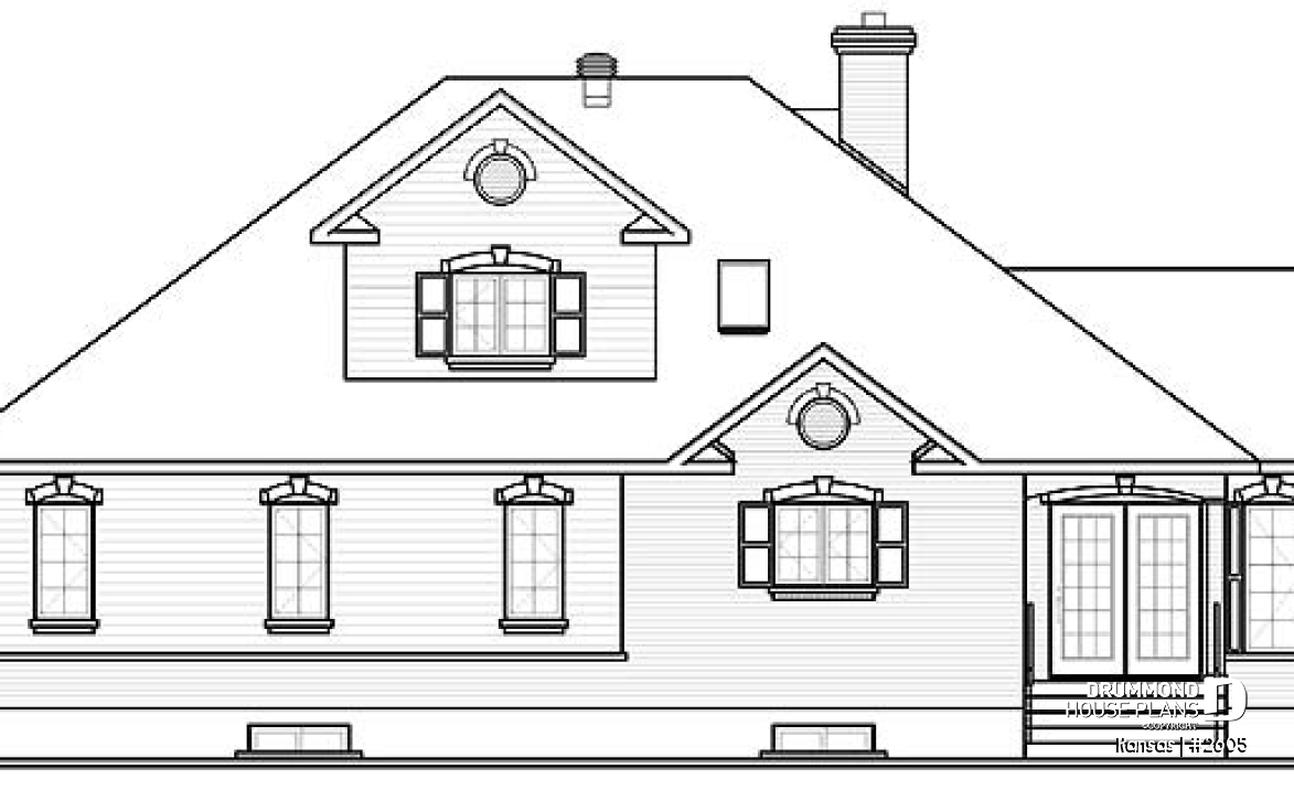 rear elevation - Kansas