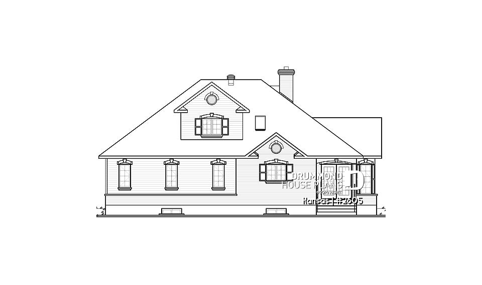 rear elevation - Kansas