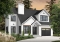 front - BASE MODEL - House with garage, 3 bedrooms + office, master suite upstairs, wood fireplace and single garage - Leana 2