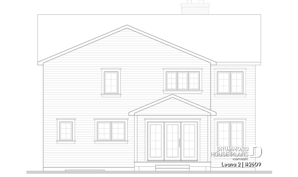 rear elevation - Leana 2