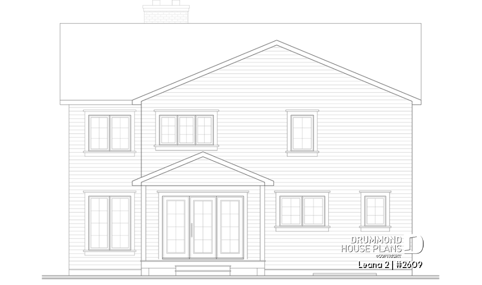 rear elevation - Leana 2