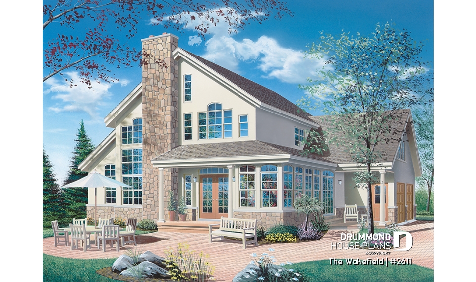 Rear view - BASE MODEL - The Wakefield